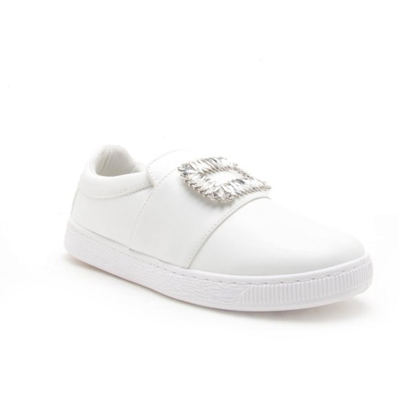 Shoes - Embellished Step In Sneakers